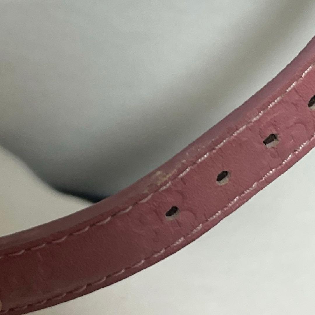 GUCCI ピンク レザー 時計