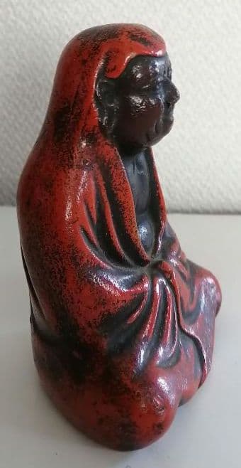 備前焼　赤達磨