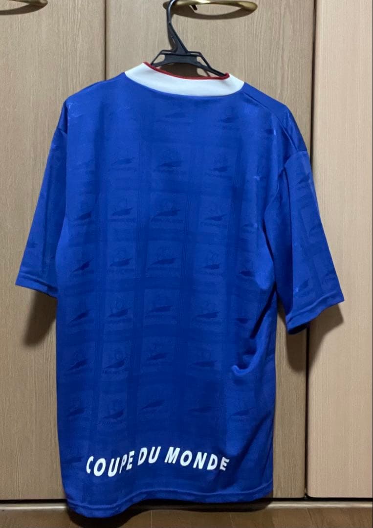FRANCE 98 サッカーシャツ 青