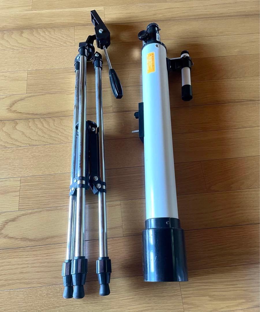 天体望遠鏡 ASTRONOMICAL TELESCOPE 専用三脚付 日本製②