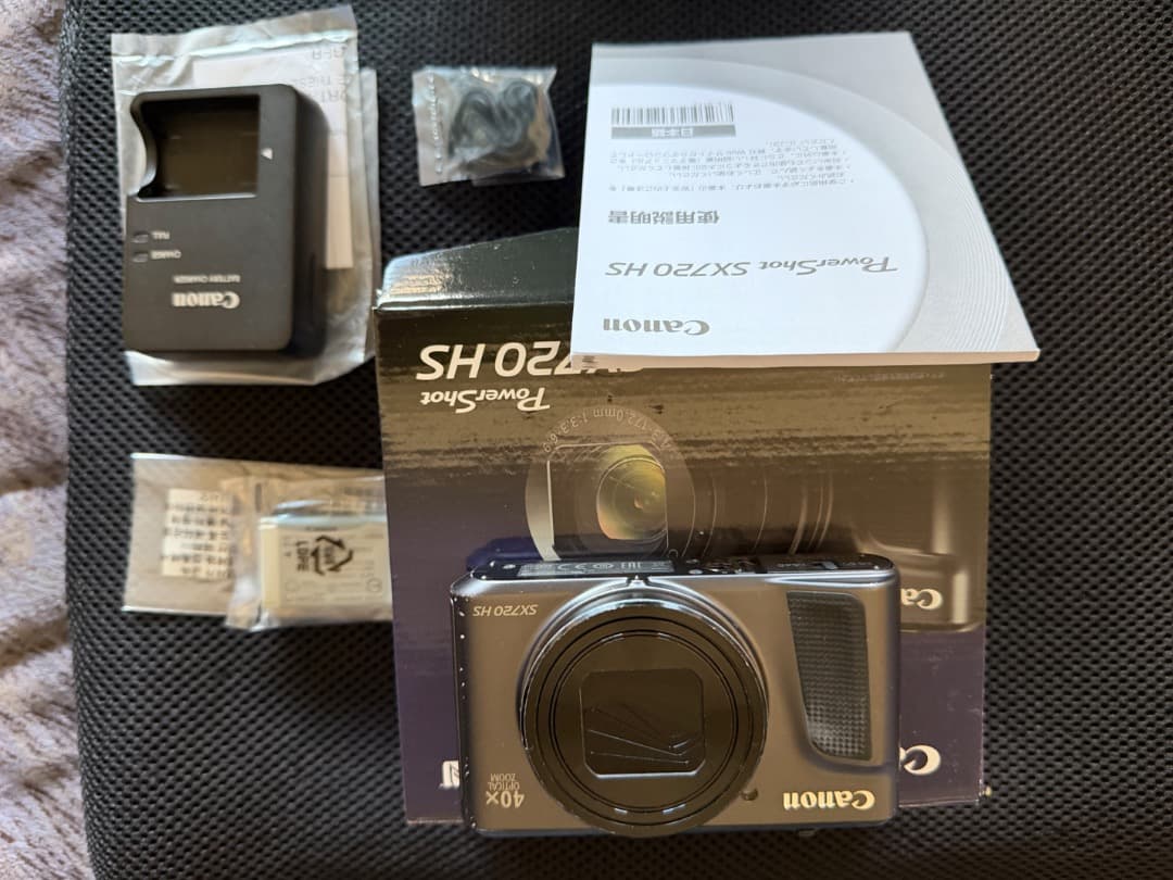 キャノン Canon PowerShot SX720 HS ブラック 稼働品