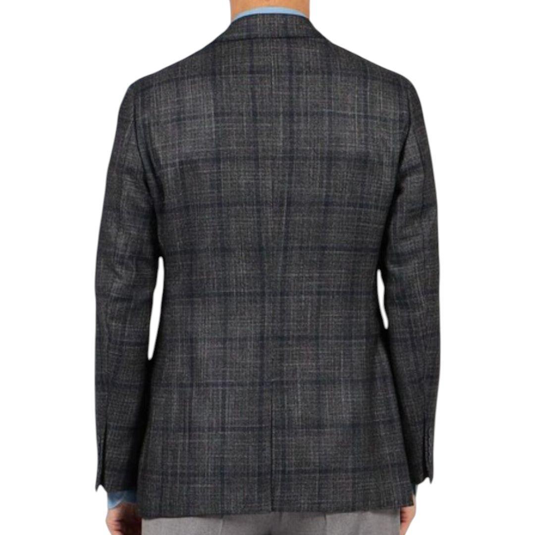 【未使用級】トゥモローランド ウールカシミヤシルク テーラードジャケット 52S