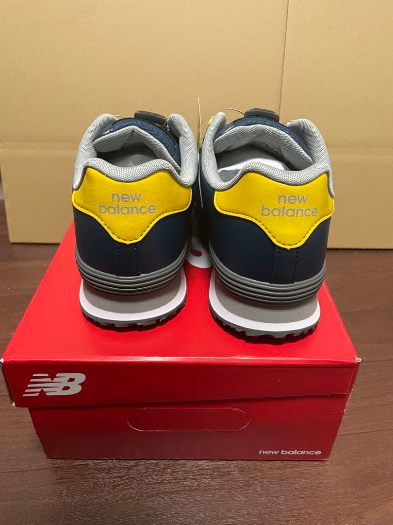 大*丸様 New Balance BS-445 ネイビー/イエロー BOA