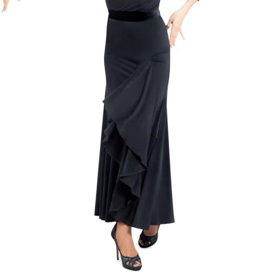 社交ダンス　衣装　ダンスドレス　ダンススカート ダンスウェア