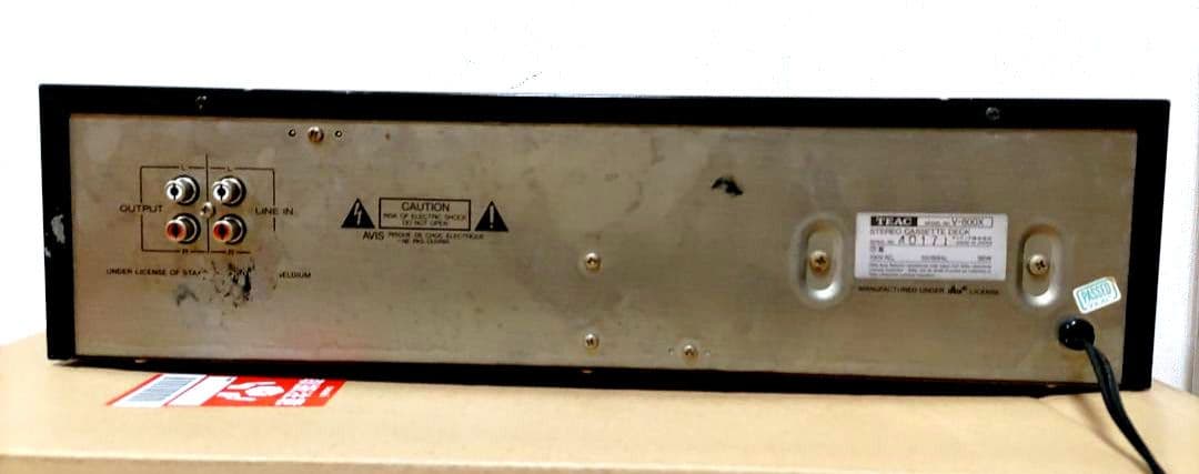 TEAC V-800X カセットデッキ動作確認済み　最終値下げ！