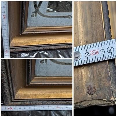 明治23年 教育勅語 額装 菊花紋章 鳳凰装飾 骨董品 レトロ アンティーク