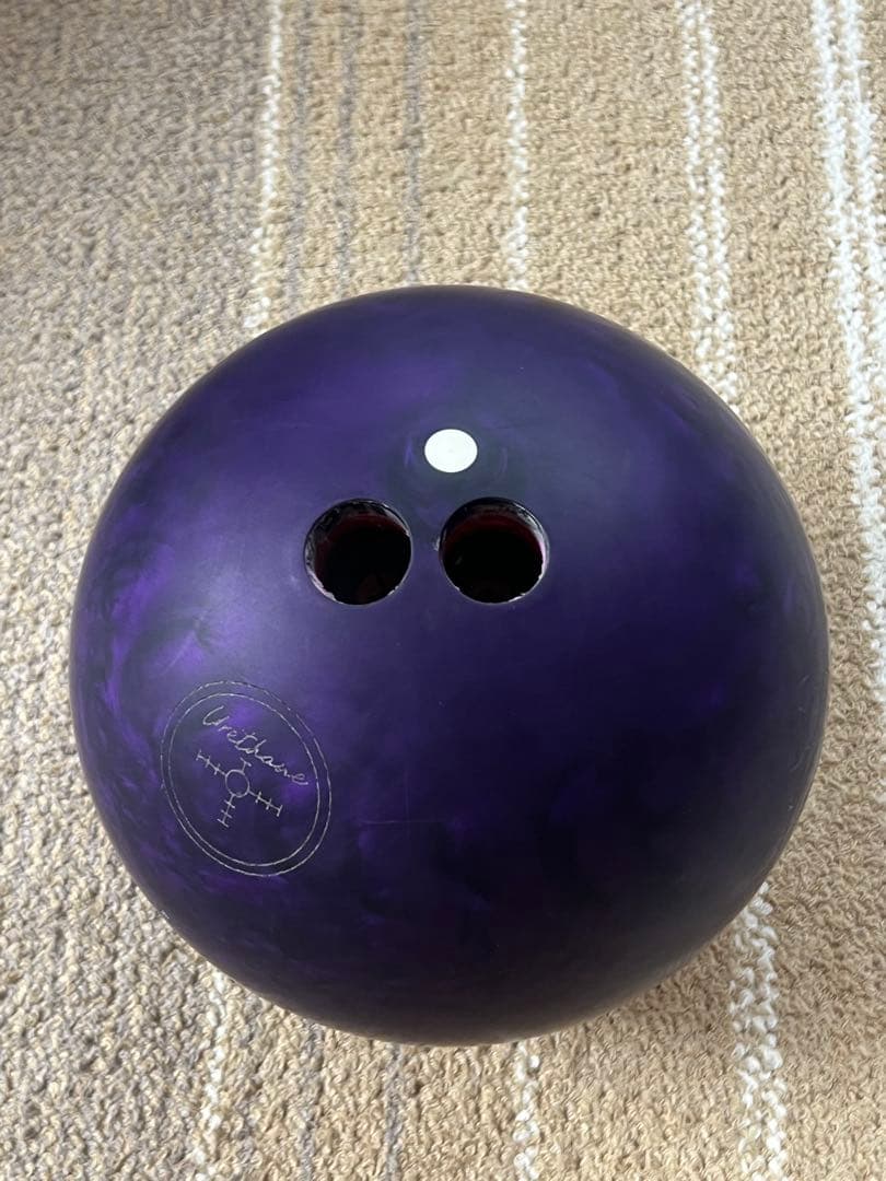 ハンマー社 ブラックウィドーパープルパールウレタン ボウリングボール 15ポンド