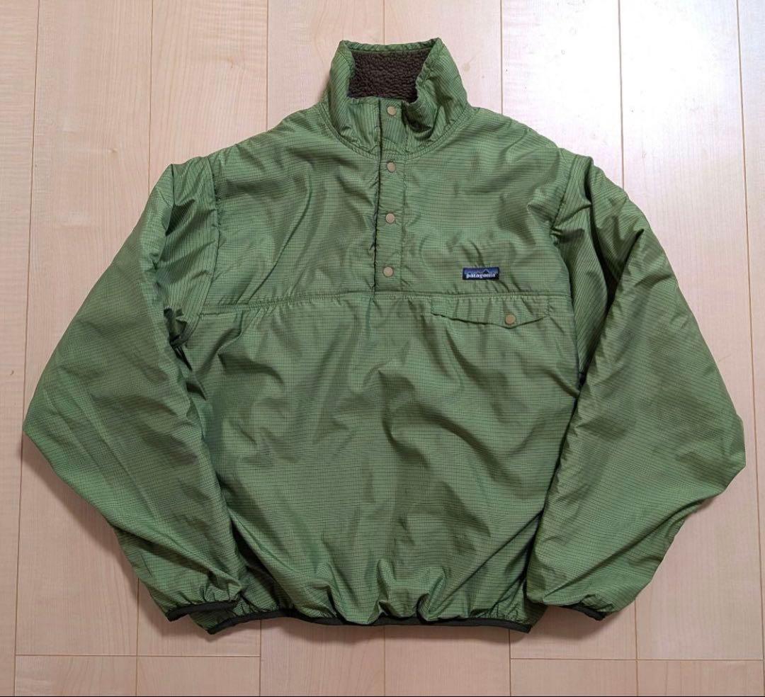 美品　パタゴニア　スナップT　グリセード　リバーシブル