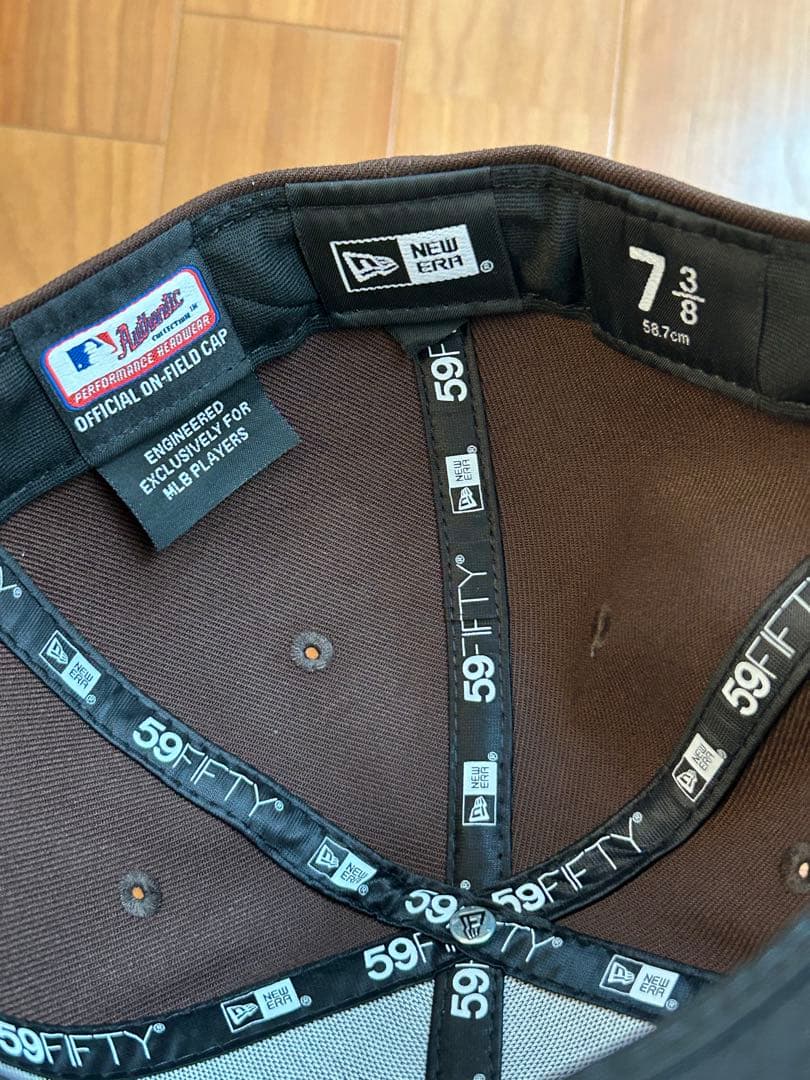 新品 パドレス2025ポストシーズン59FIFTY キャップ 7 3/8