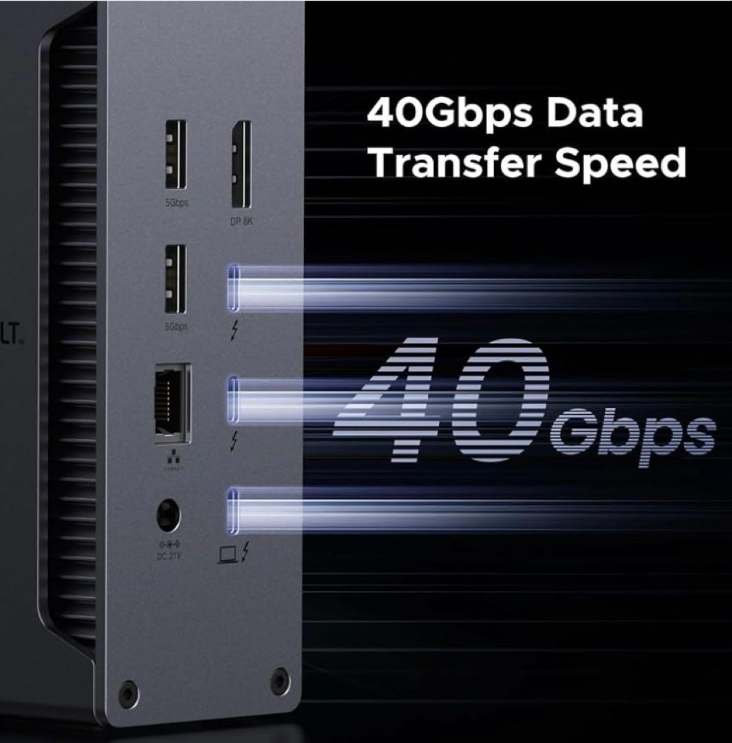 UGREEN Revodok 13-in-1 ドッキングステーション 高速データ