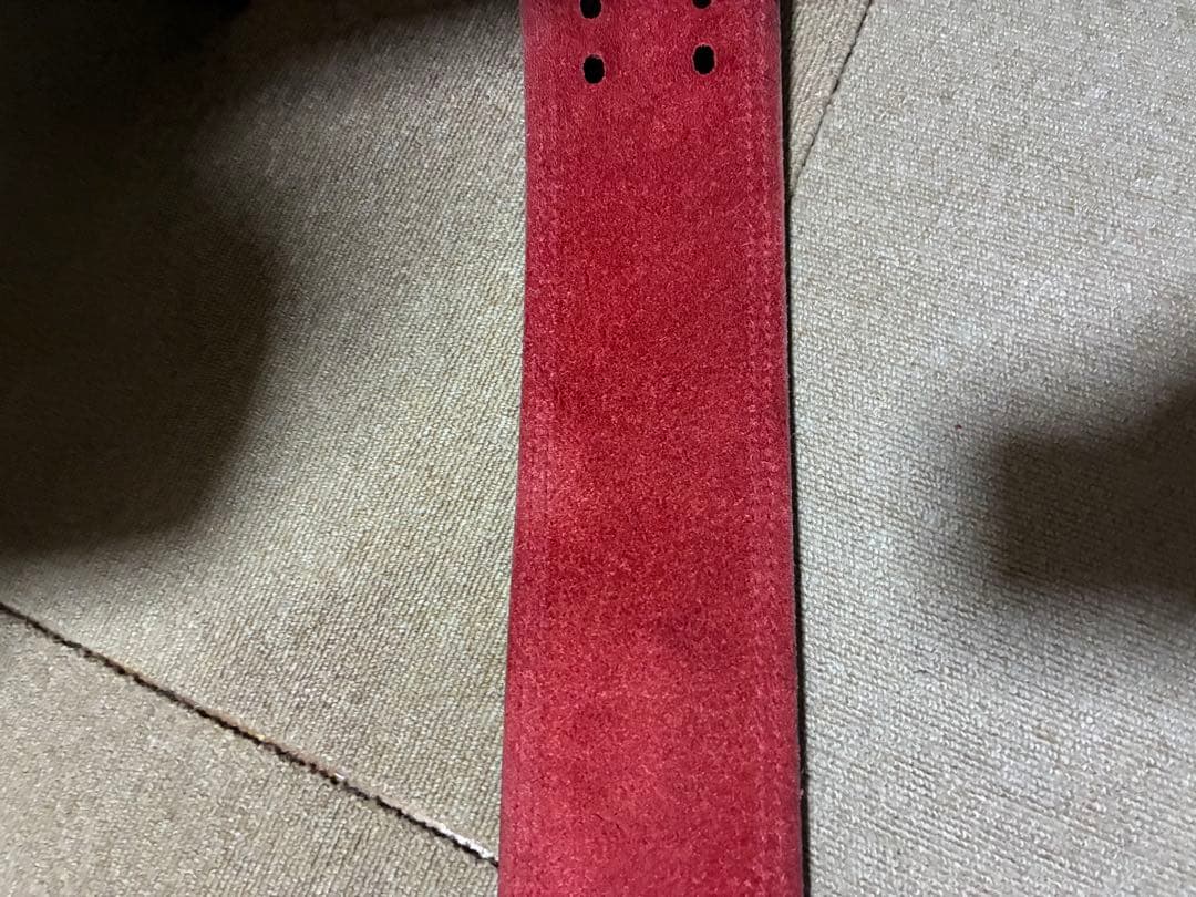 SBD トレーニング・パワーベルト 黒/赤 13mm