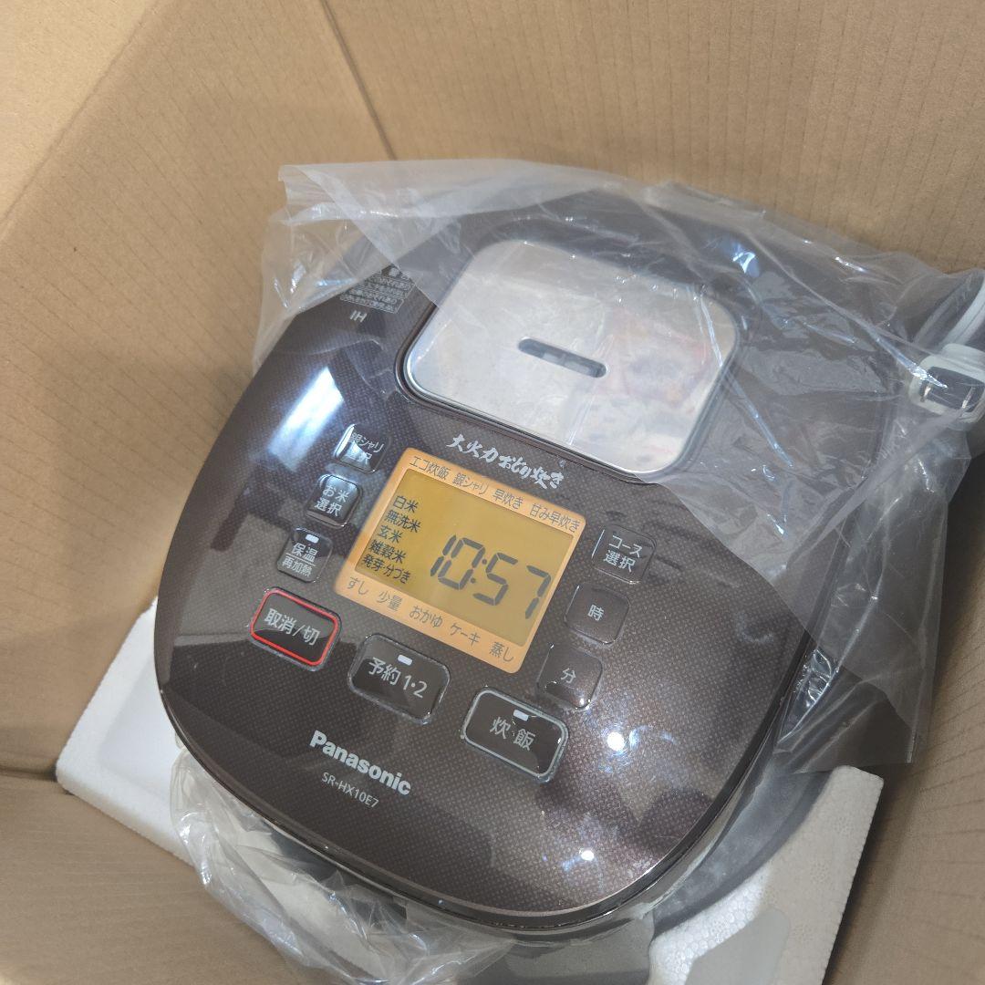 Panasonic IH炊飯器 SR-HX10E7 1.0L　2019年製