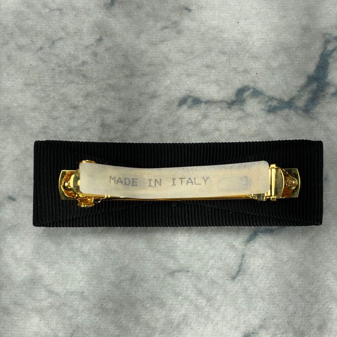 美品・箱付き✨フェラガモ ヴァラ リボンバレッタ ゴールド ブラック