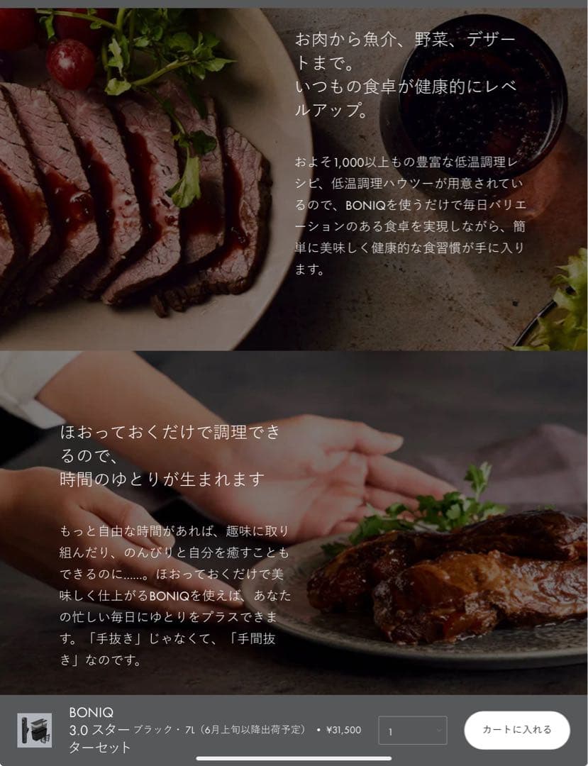 【最安値出品！】Boniq/ボニーク3.0新型モデルスターターセット/ブラック