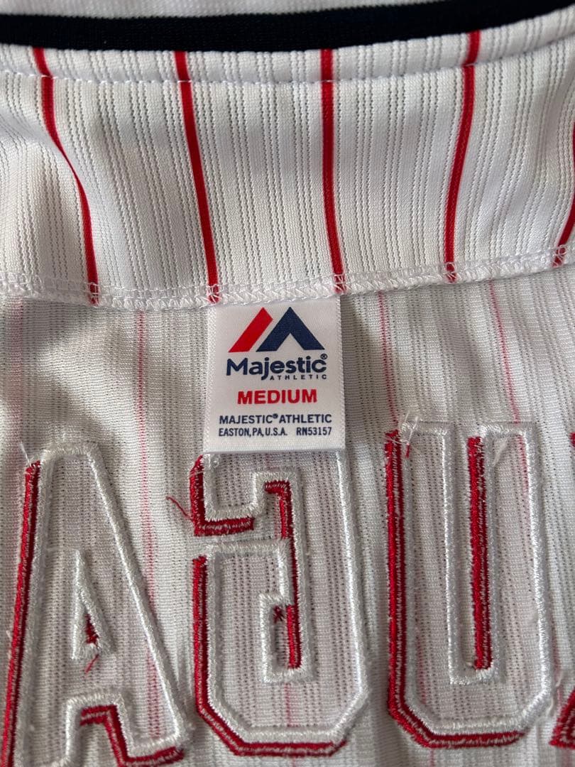 値下げ‼️東京ヤクルトスワローズ　優勝ワッペン付きユニフォーム奥川恭伸Ｍ