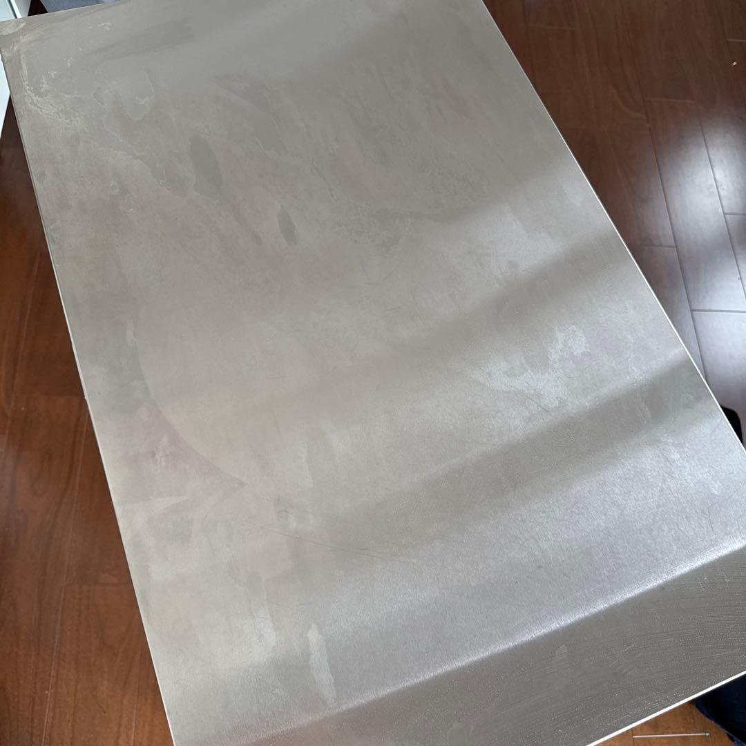 テンマクデザインspurv 　ステンレスワークテーブル