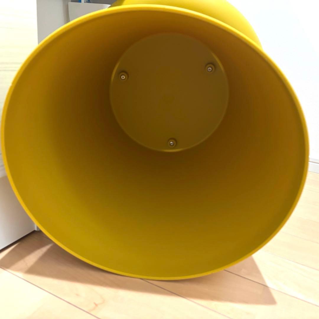 未使用級 ROND ロンド サイドテーブル 丸型 イエロー 直径50cm 北欧