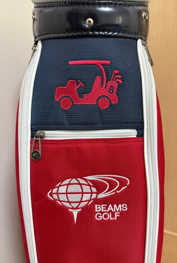 完売★ビームス★キャディバッグ★ゴルフ★BEAMS★ゴルフバッグ★渋野日向子