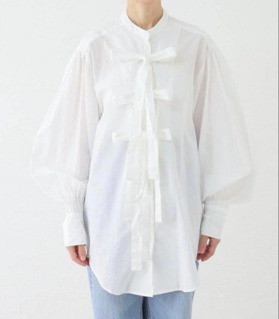 クリンクルクリンクルクリンクル　リボンブラウス