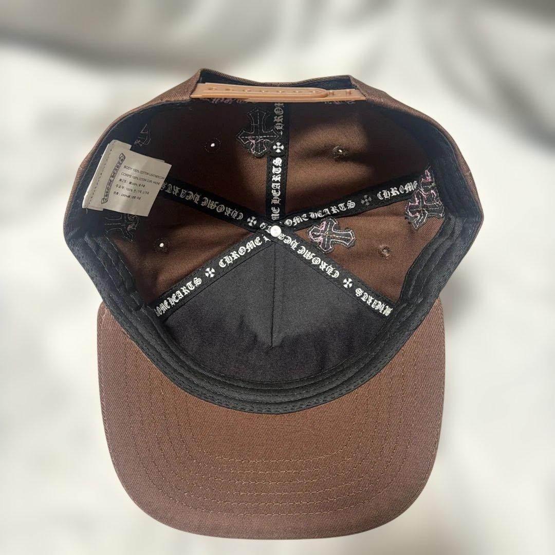 CHROME HEARTS ブラウンキャップ
