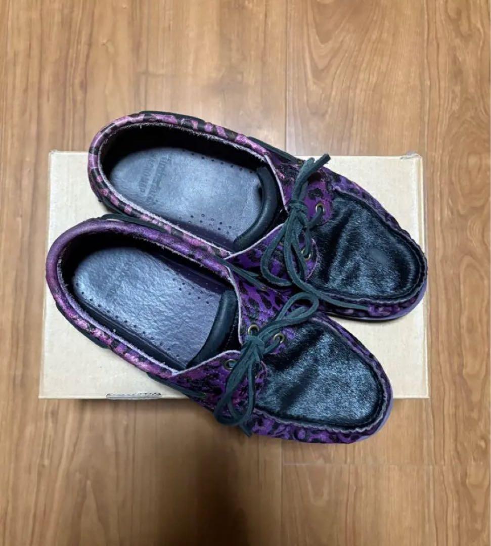 Timberland × WACKO MARIA レオパード 紫 27cm 箱付