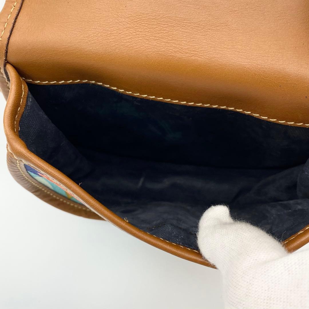 【希少】GUCCI ウエストポーチ　グッチシモ　マルチカラー　キャンバス×レザー