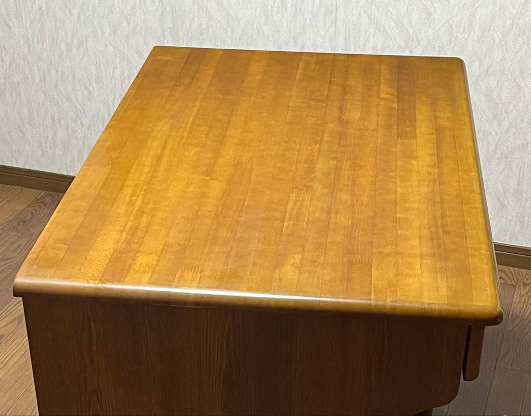 学習机　事務机　パソコンデスク　書斎机　引出し付　木製