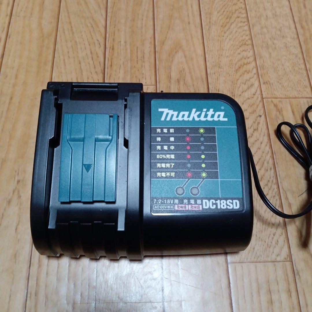 マキタ18V充電式クリーナ CL180FD 純正バッテリー充電器 サイクロン付