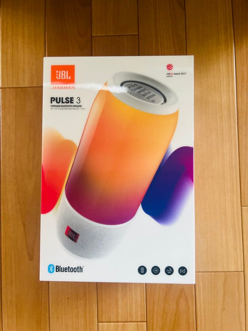 JBL HARMAN PULSE3ワイヤレススピーカー ホワイト