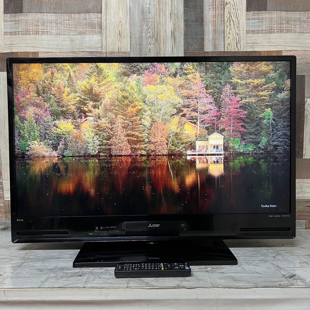 即日受渡❣️全国送料込三菱40型HDD&Blu-ray録画機能内蔵ダビング可能TV