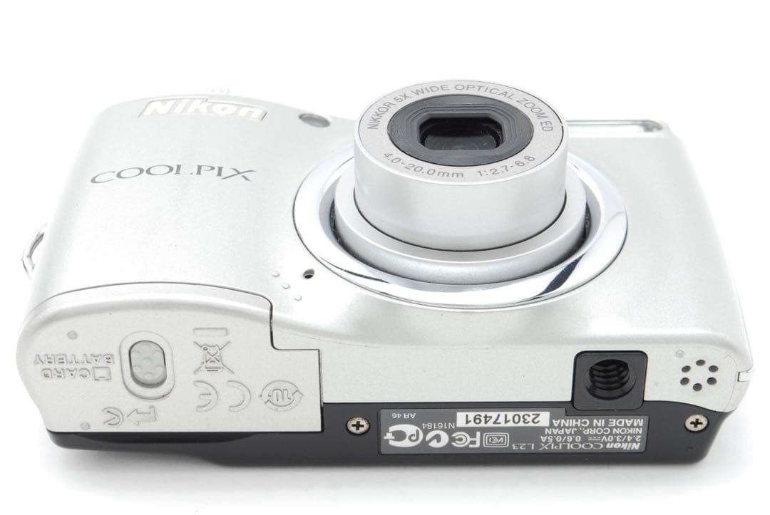 美品✨Nikon COOLPIX L23❤️軽さがうれしい手軽なコンデジ！