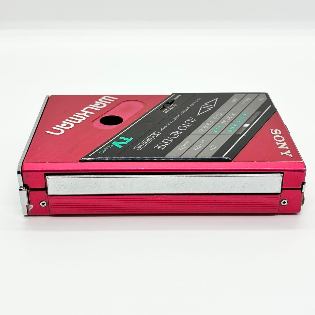 現状品 SONY ソニー WALKMAN ウォークマン WM-F102 レッド