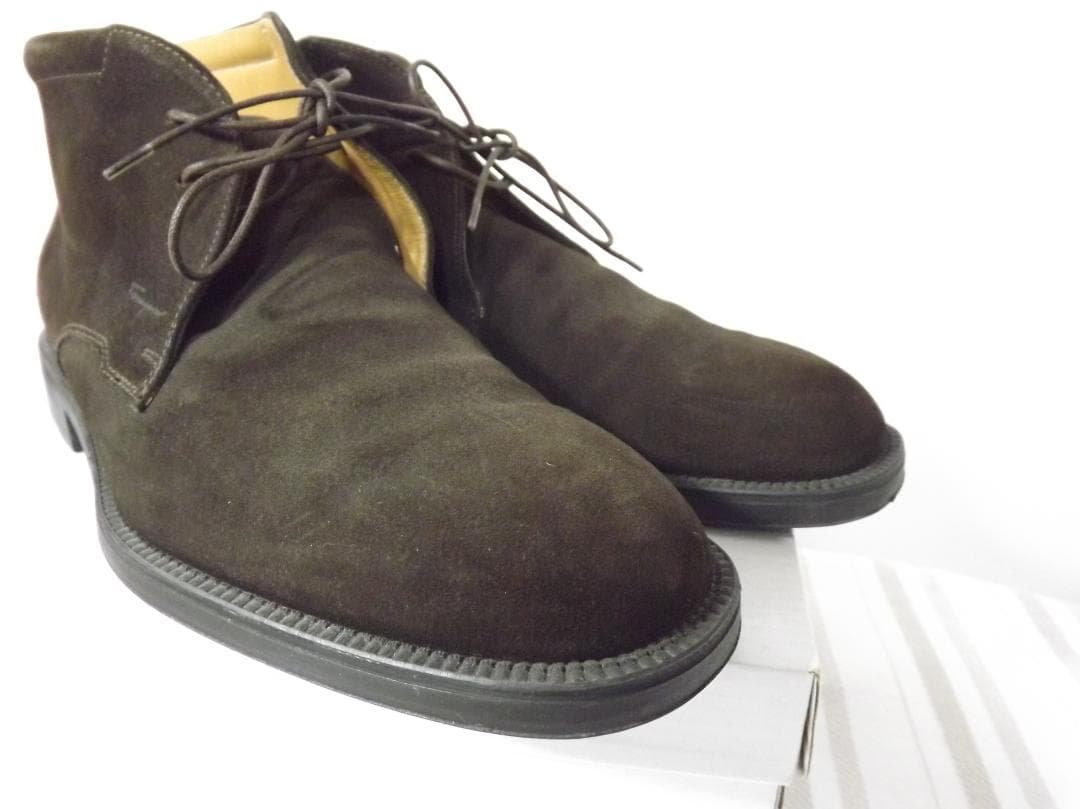 サルヴァトーレフェラガモ イタリア製 レザー切り替え ショートブーツ レディース