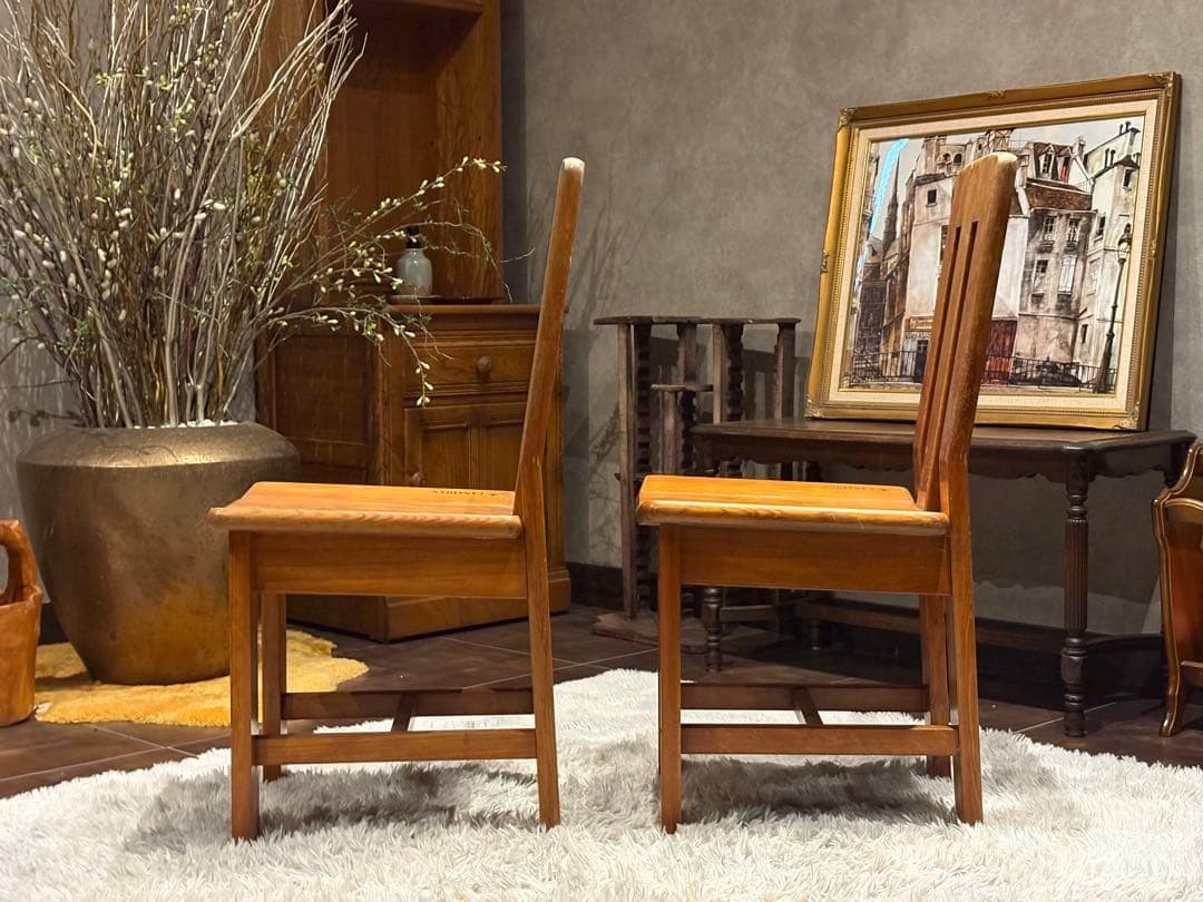 CANADIAN カナディアンダイニングチェア　リビングチェア　ビンテージ　nZ