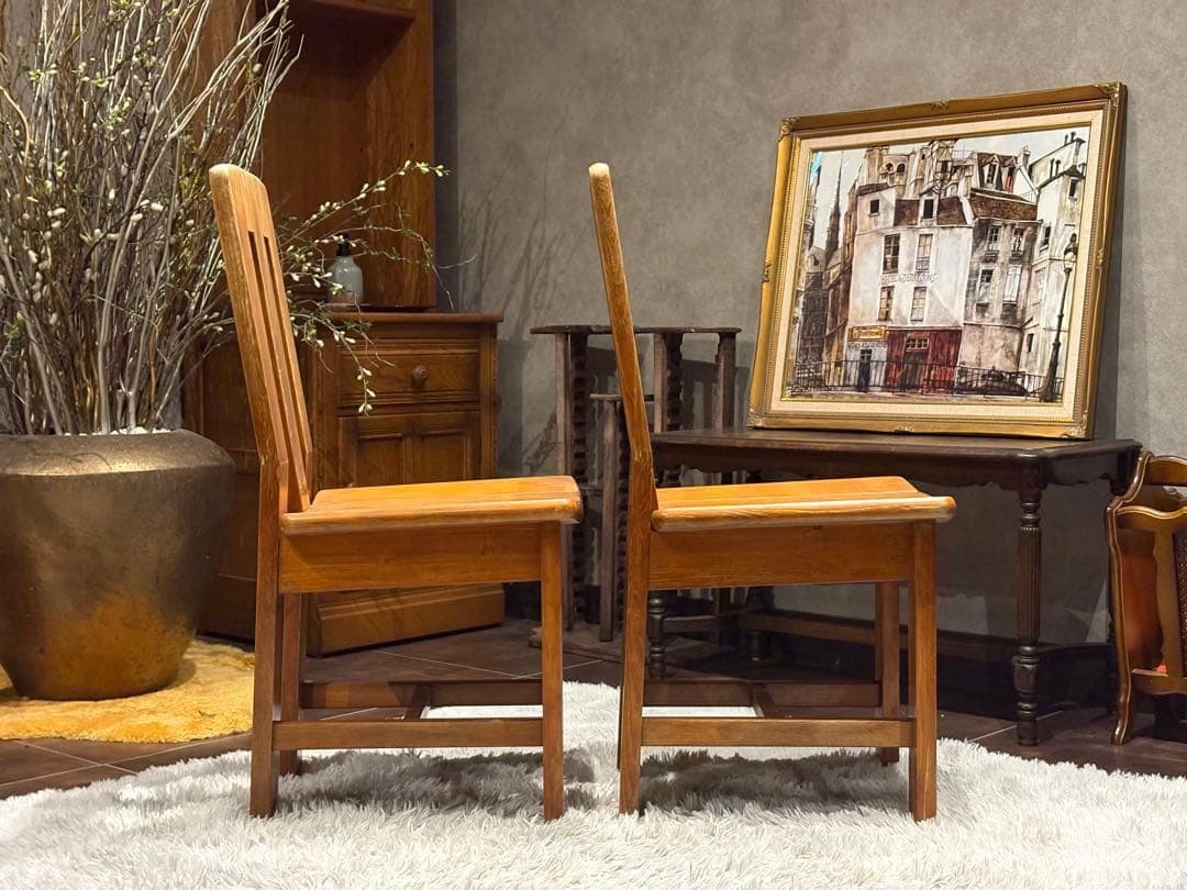 CANADIAN カナディアンダイニングチェア　リビングチェア　ビンテージ　nZ