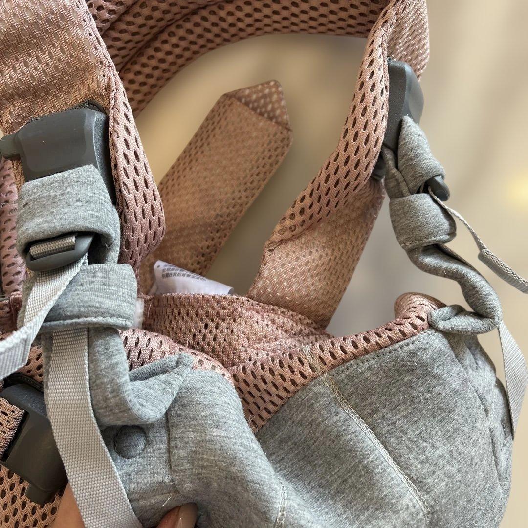 取扱説明書付き・箱付きベビービョルンダスティピンクキャリアおまけ付きスター柄