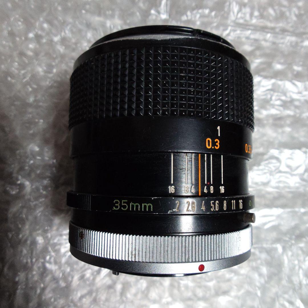 希少 Oマーク前玉凹レンズ Canon FD 35mm f2 S.S.C
