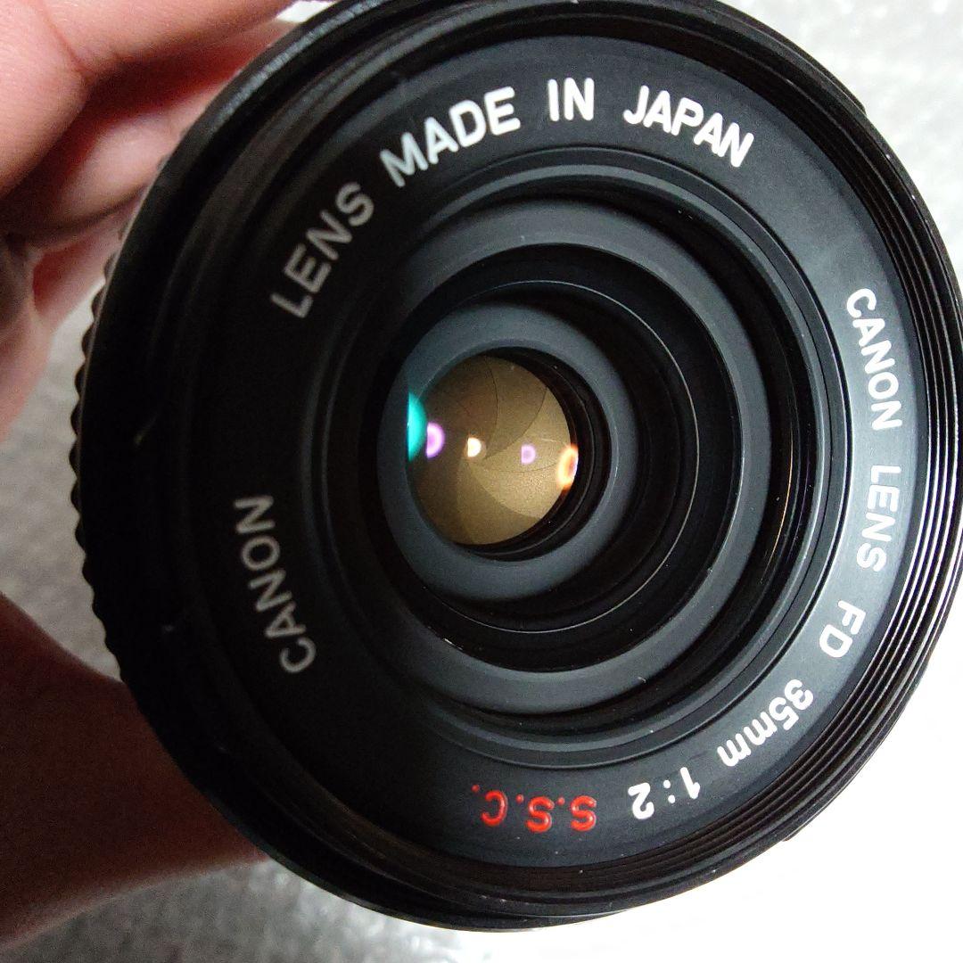 希少 Oマーク前玉凹レンズ Canon FD 35mm f2 S.S.C