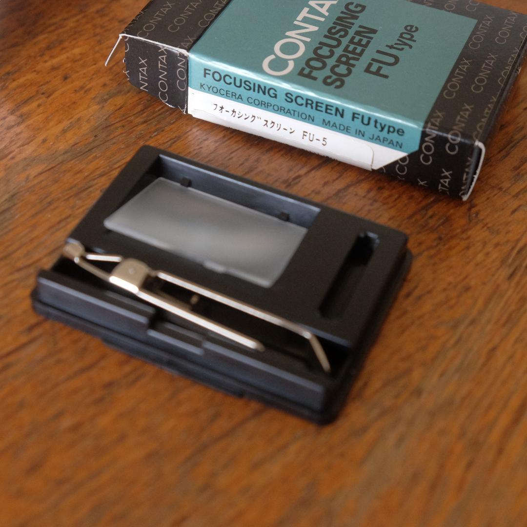 CONTAX Aria コンタックス　アリア　フォーカシングスクリーン付き