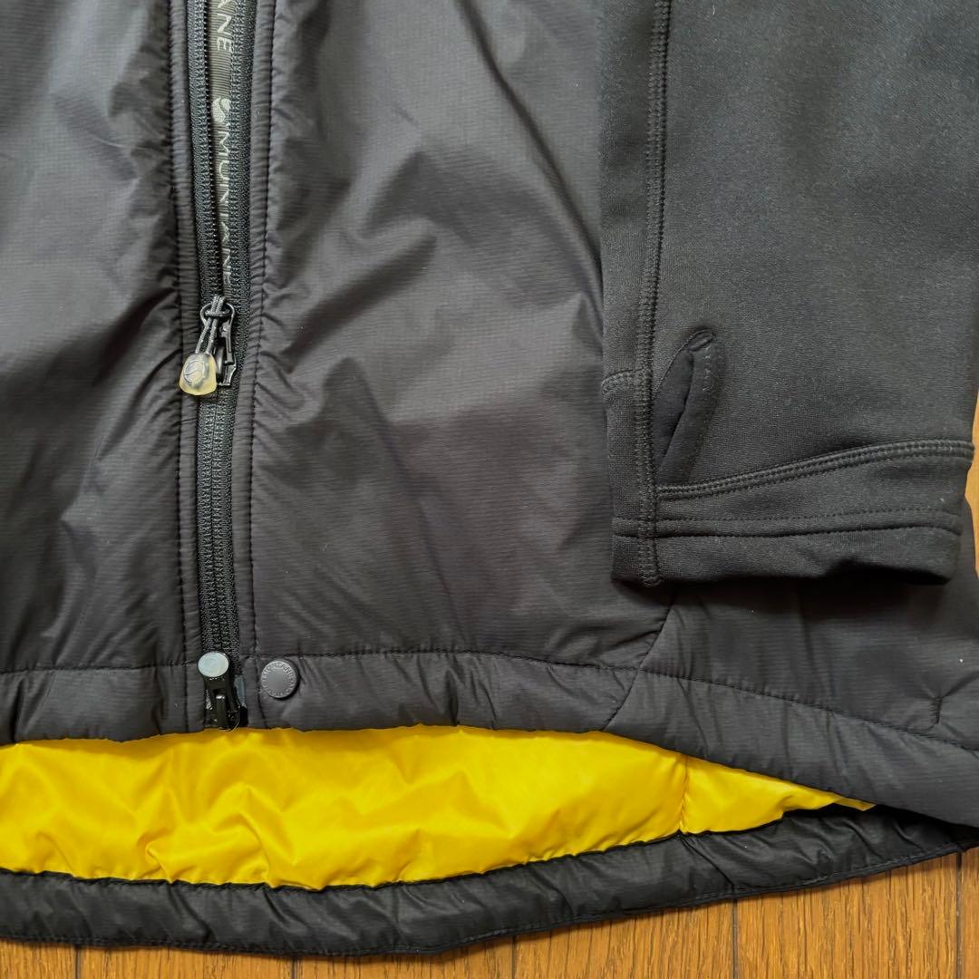 モンテインのポーラテックαパーカー、美品です。