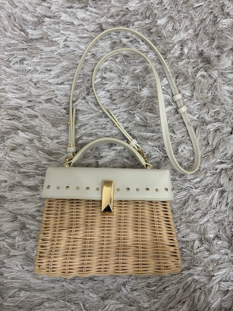 CELFORD ビジュー×スタッズシーズナルバッグ