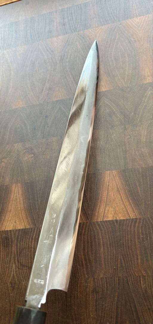 正本総本店　柳刃　300mm 尺　包丁　刺身　和包丁　本職　白鋼　霞