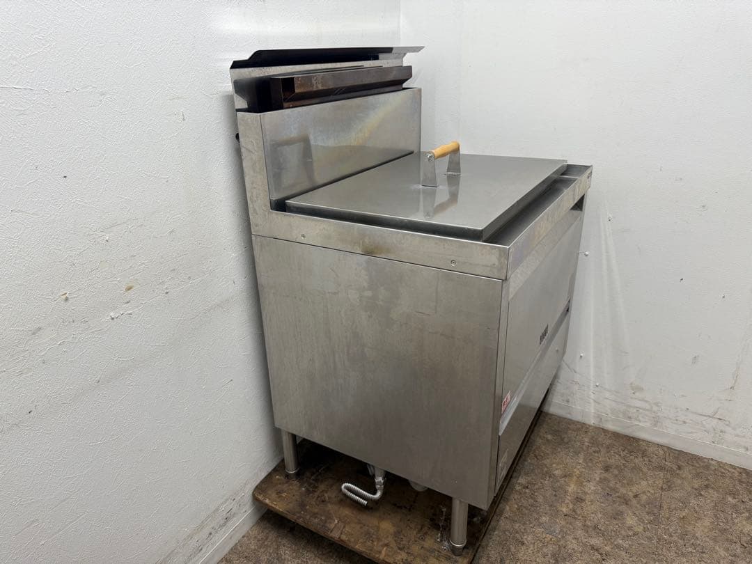 タニコー　角型うどん釜　湯がき槽　湯煎器　都市ガス　２０２１年製　TKU-75