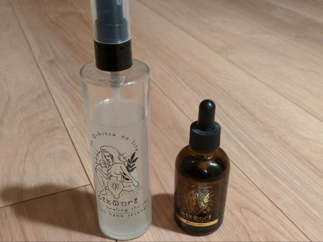 レッグウェア Ochitsu healing oil shusshu