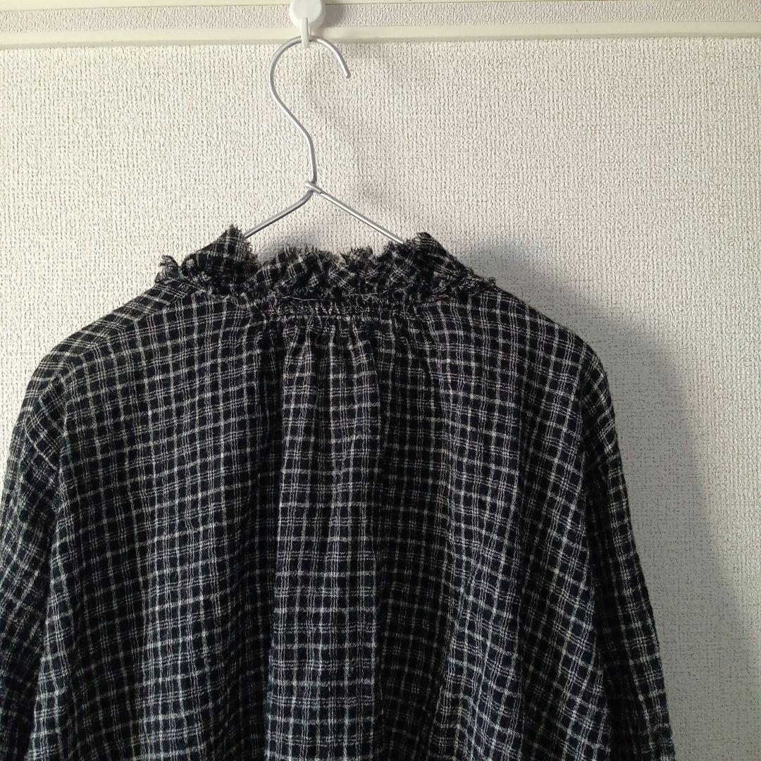 journal standard luxe リファイン フリルブラウス