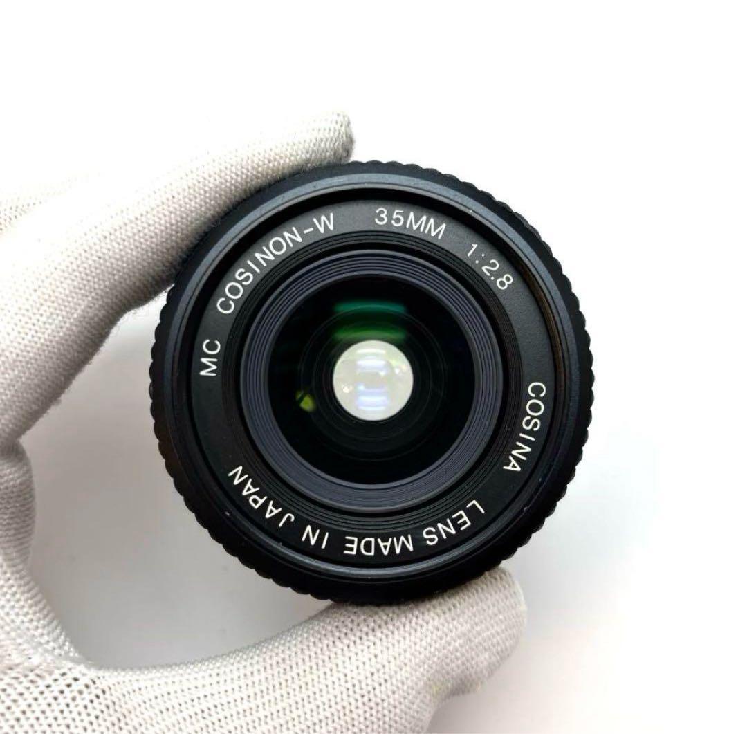 【美品】COSINA MC COSINON-W 35mm f2.8