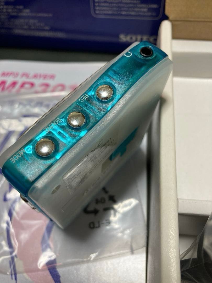 MP3プレーヤー　MP301 スケルトンボディ