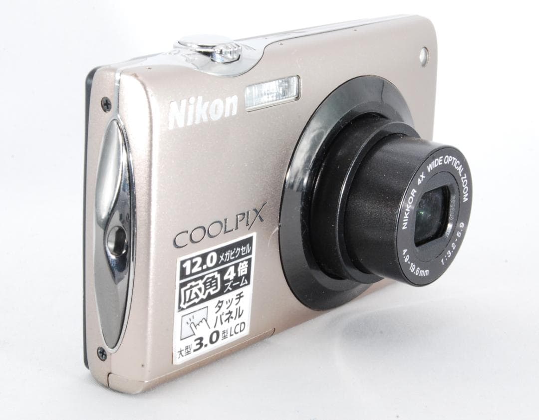 【動作確認済】Nikon Coolpix S4000 ゴールド18941104