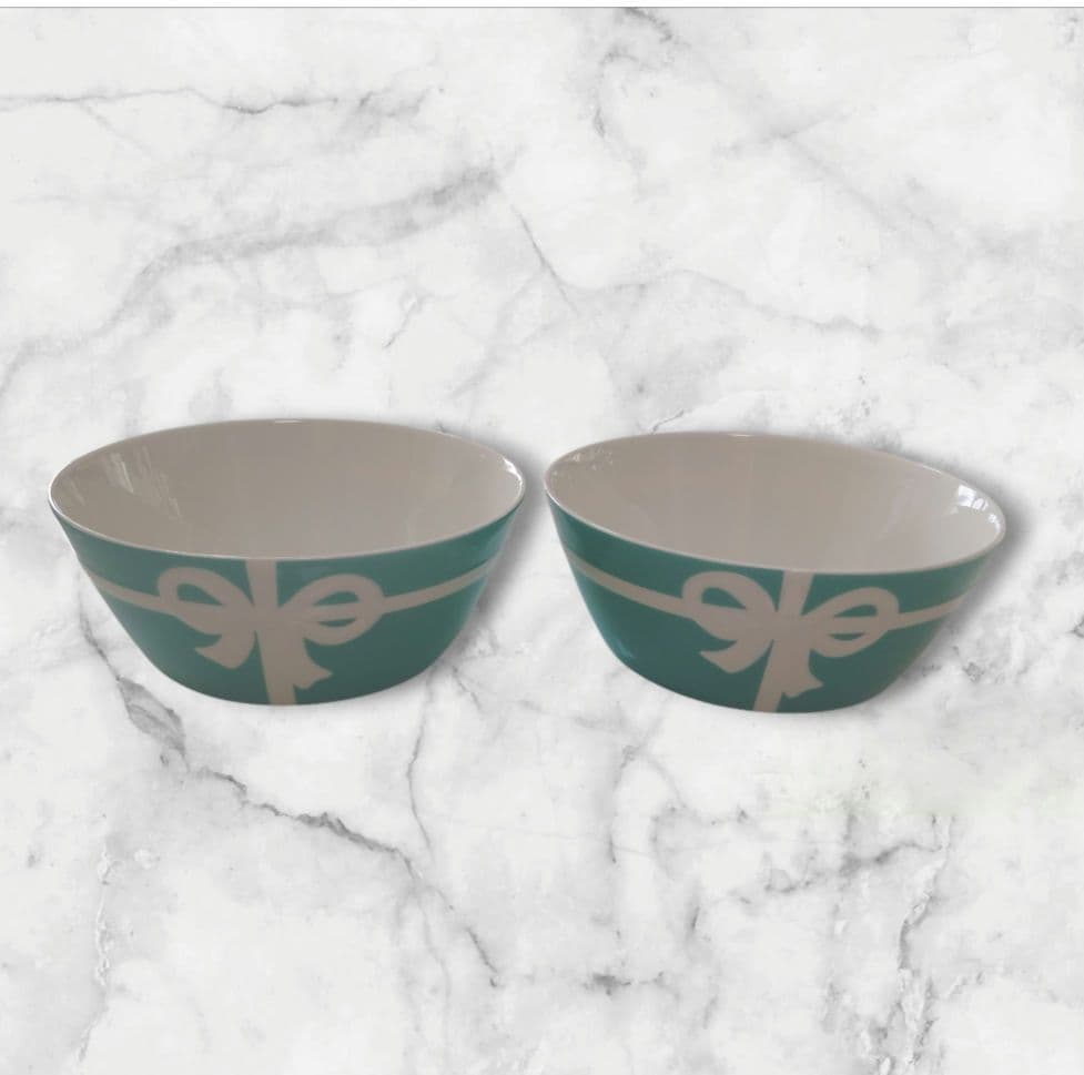 新品未使用 箱付 ティファニー ブルーボックス ボウル 2個セット