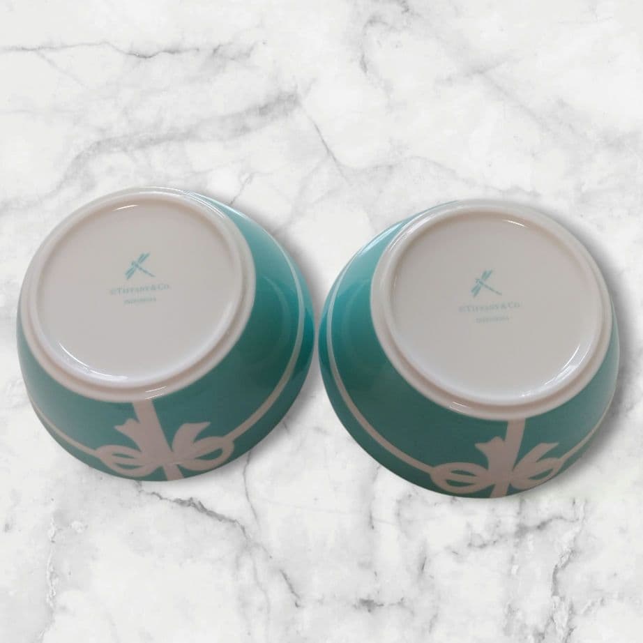 新品未使用 箱付 ティファニー ブルーボックス ボウル 2個セット